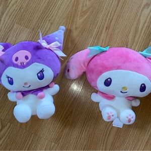 Official Sanrio Plush, Kuromi 20th Anniversary and My Melody 50th Anniversary